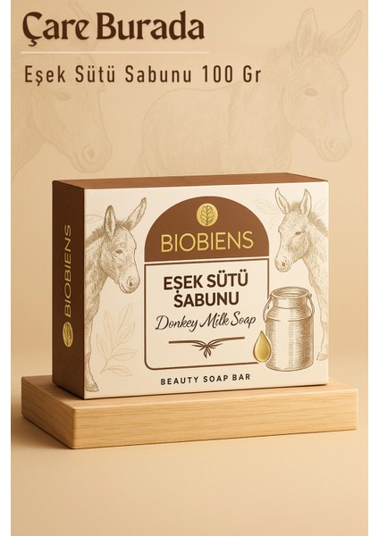 Biobiens - Eşek Sütlü Sabun 100 gr