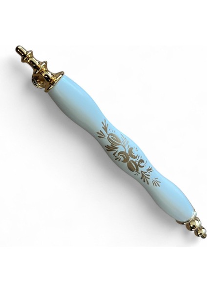 Polimer Alaşım Altın Çiçek Desenli 128MM (12.8cm) Mobilya Çekmece Kapak Kulbu fırsatları