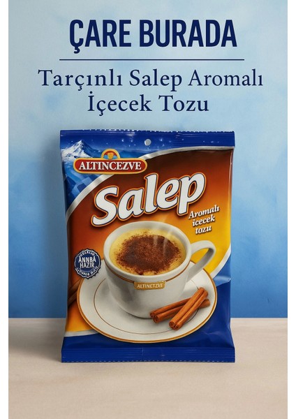 Tarçınlı Salep Aromalı Içecek Tozu 250 gr