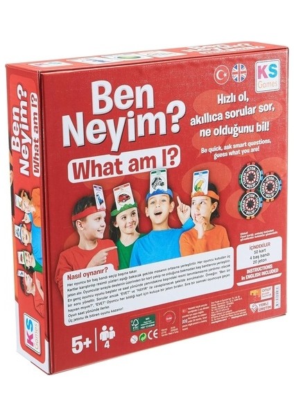 Ben Neyim What Am I? Kutu Oyunu fiyatları