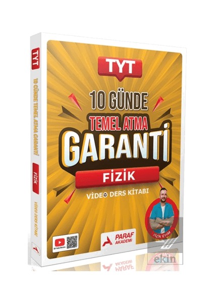 Paraf Akademi Tyt Fizik 10 Günde Temel Atma Garanti