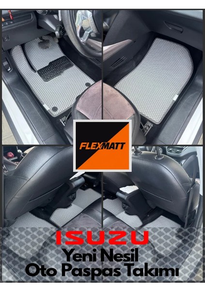 Isuzu Dmax (2002 2012) Araç Içi Akıllı Oto Paspas Takımı