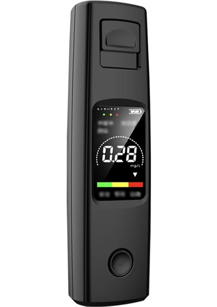 Yüksek Hassasiyetli Alkol Test Cihazı Profesyonel Temassız Alkolmetre Şarjlı Promil Ölçer