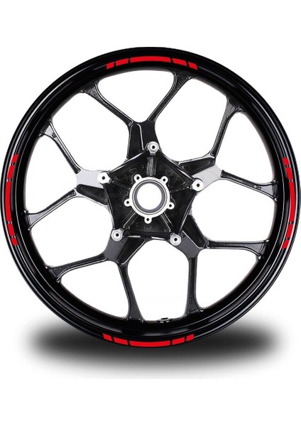 Yazısız Kısa Dış Şerit 16'lı Tek Renk Sticker Modeli