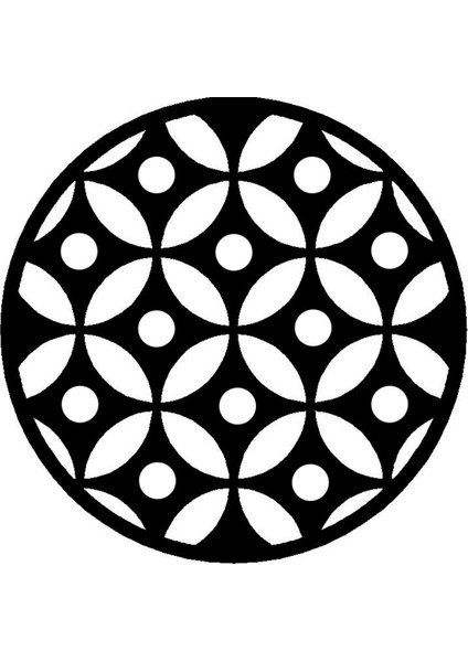 Çiçek Deseni Model 20 Oto Özel Yeni Sticker 30 x 30 cm