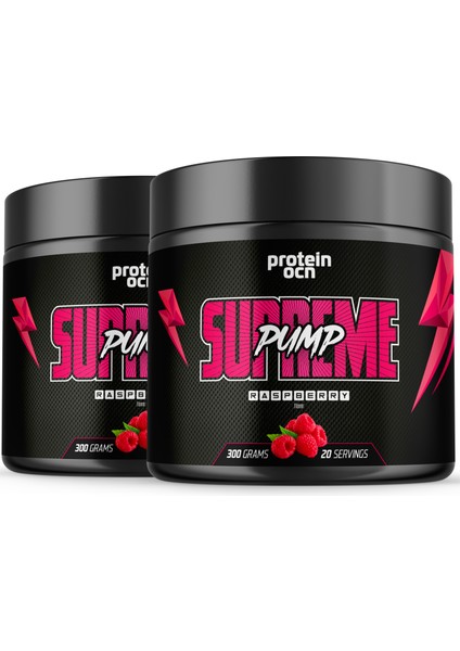 Supreme Pump Ahududu | Stim Free - 300G - 20 Servis x 2 Adet