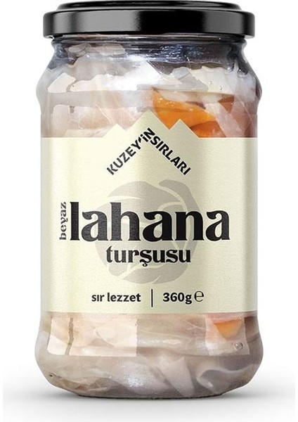Beyaz Lahana Turşusu (360 Gr)
