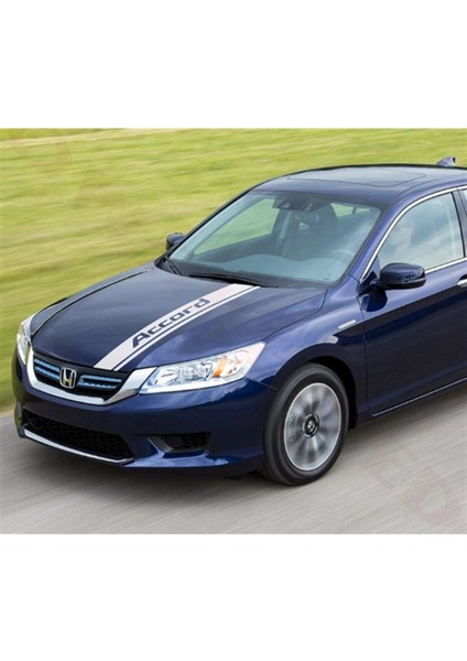 Honda Accord Sport Ön Kaput Şerit Sticker Etiket Modeli