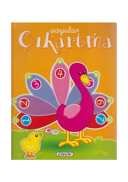 Eğitici Çıkartmalar - Sayılar