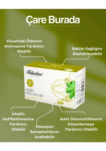 Aslan Pençesi 20 Süzen Poşet