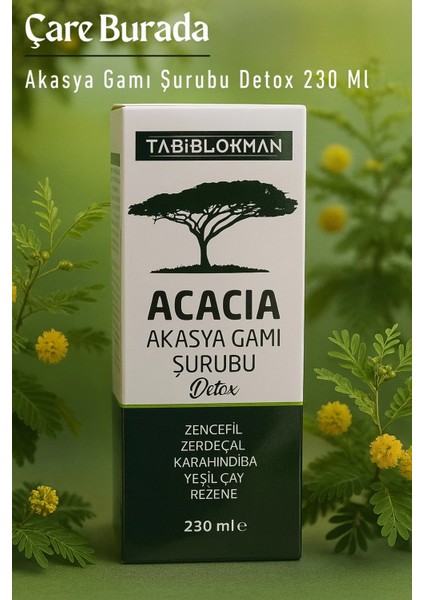 Tabiblokman - Akasya Gamı Şurubu Detox 230 ml