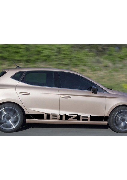 Seat Ibıza Yan Kapı Sticker Etiket Modeli