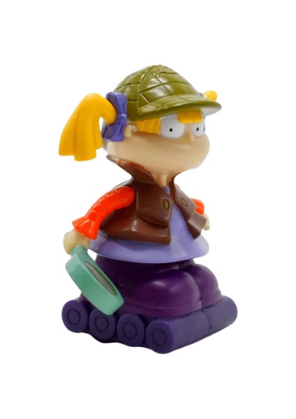 1998 Burger King Shirley Lock Holmes Rugrats Dedektif Angelica Figürü Kurmalı Oyuncak fiyatları