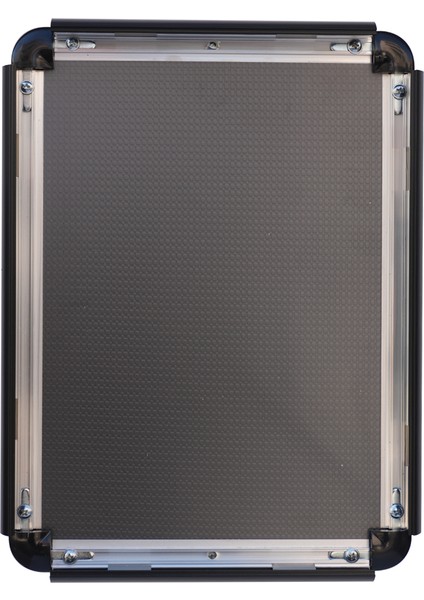 5 Adet 25 mm B1(70X100) Rondo Köşe Alüminyum Aç-Kapa Çerçeve – Poster Çerçevesi (Siyah Renk) modelleri