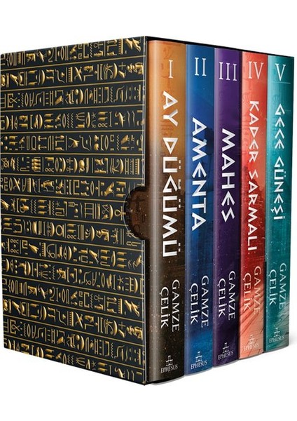 Piramit Serisi 5 Kitaplık Kutu (Ciltli)