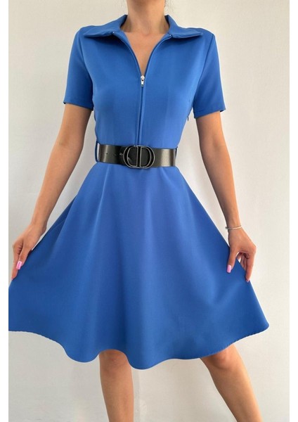 Saks Kemerli Spor Elbise modelleri