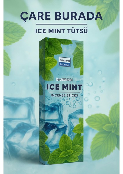 Darshan Incense - Ice Mint Çubuk Tütsü (20'li)