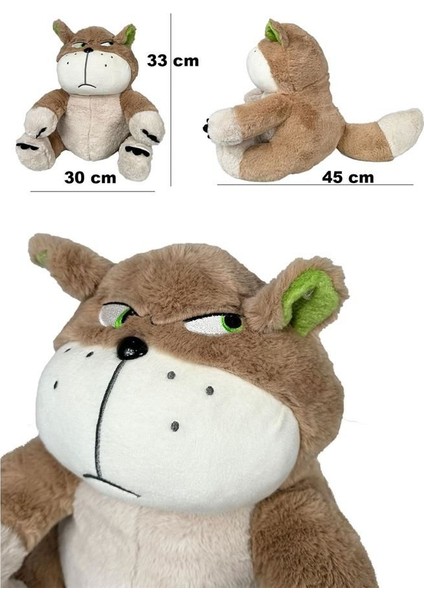 Asabi Sabri Kedi Orijinal Model Tombik Kızgın Kedi 33 cm