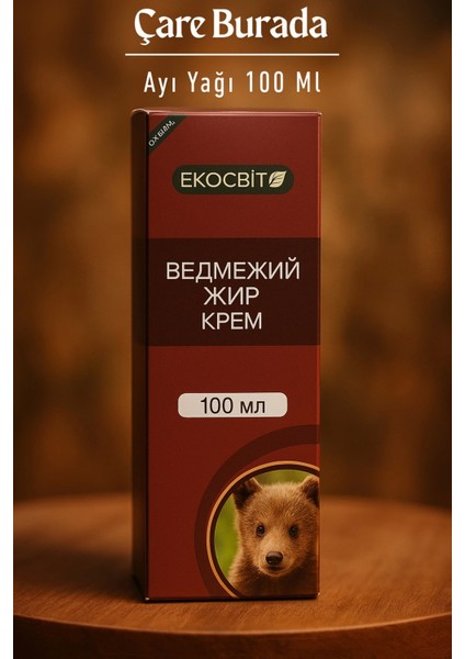 Ekocbit - Ayı Yağı 100 ml