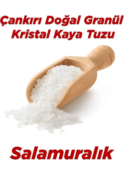 Çankırı Doğal Granül Kaya Tuzu Turşuluk ve Salamuralık (1 Kg) Sarı Etiket fiyatları