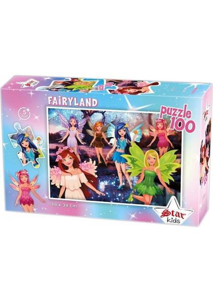 1101308 100LÜK Puzzle Peri Diyarı