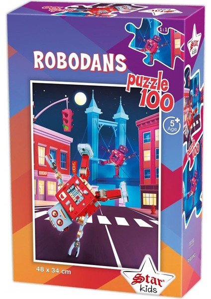 1101360 100LÜK Puzzle Robodans