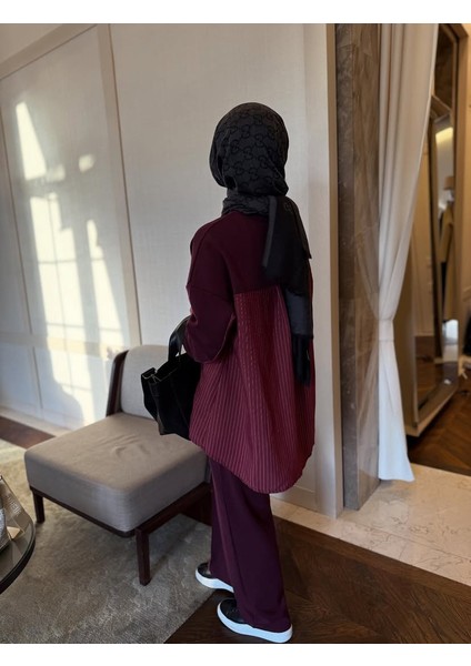Yeni Sezon Kadın Bordo Eşofman Takımı fiyatları