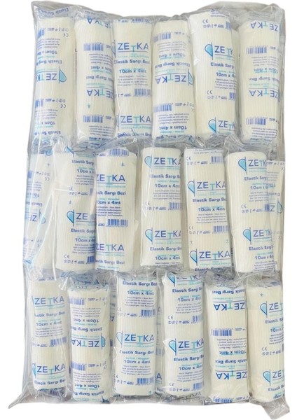 Elastik Sargıbezi 10CM x 4 Metre 50' Li