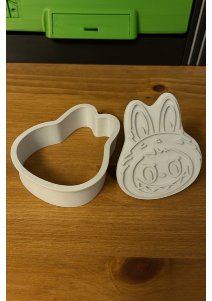 Labubu Benzeri Kurabiye Kalıbı – Baskı Sevimli Karakter Şeker Hamuru ve Kurabiye Kalıbı fiyatları