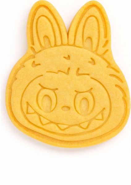 Labubu Benzeri Kurabiye Kalıbı – Baskı Sevimli Karakter Şeker Hamuru ve Kurabiye Kalıbı modelleri