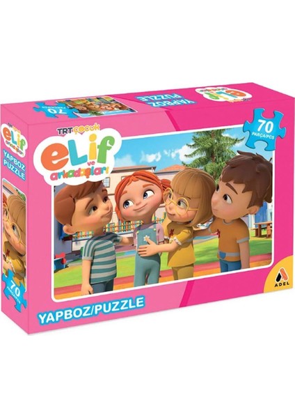 Trt Elif ve Arkadaşları Puzzle 70Lİ 000519