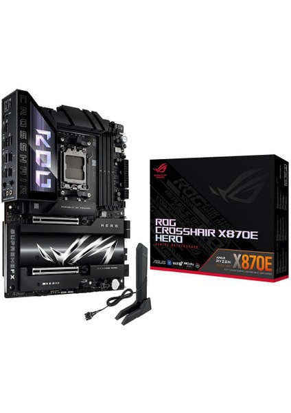 ROG CROSSHAIR X870E HERO AMD AM5 DDR5 ATX