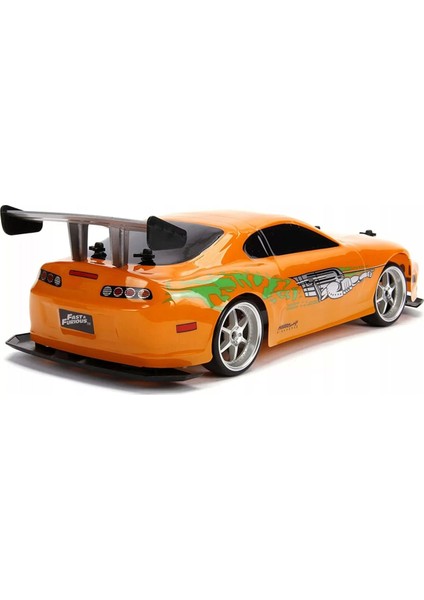 1:10 Fast & Furious 1995 Kumandalı Brian's Toyota Supra Drift Turbo Araba