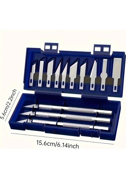 13 Parça Maket Neşter Seti – Hobi, Maket ve El Sanatları Için Çok Amaçlı Kesici Bıçak Seti fiyatları