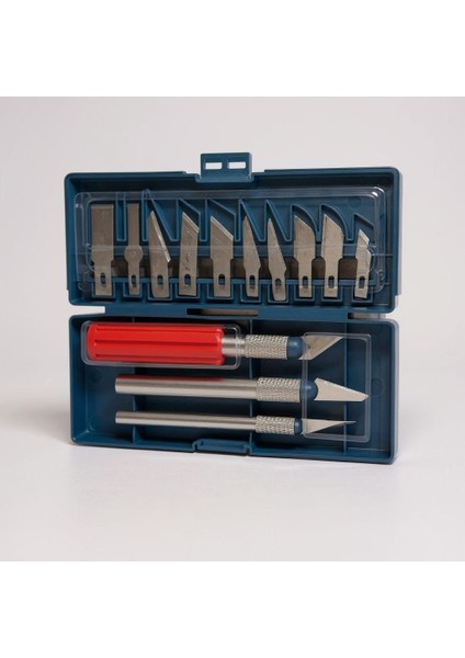 13 Parça Maket Neşter Seti – Hobi, Maket ve El Sanatları Için Çok Amaçlı Kesici Bıçak Seti fırsatları