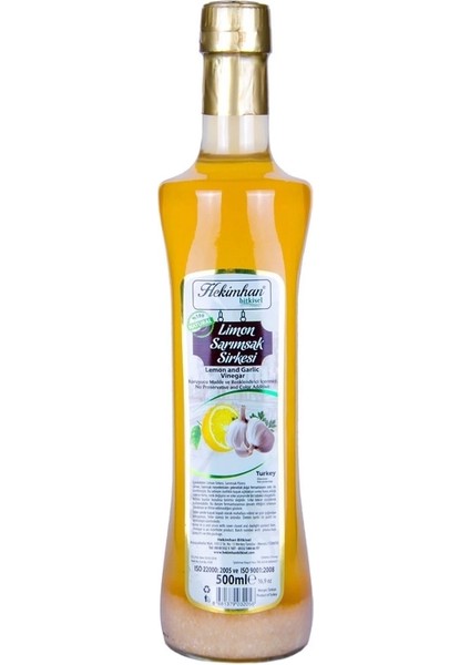 Sarımsak Limon Sirkesi 500 ml 6 Adet