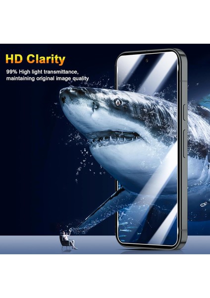 Samsung Galaxy S25 Fe Ekran Koruyucu Kırılmaz Cam 9h Temperli Ekran Camı Şeffaf Passifik fırsatları