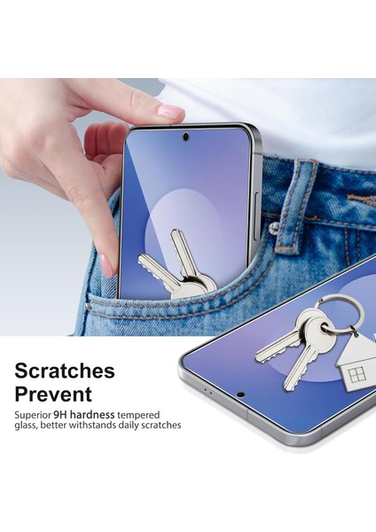 Samsung Galaxy S25 Fe Ekran Koruyucu Kırılmaz Cam 9h Temperli Ekran Camı Şeffaf Passifik indirimleri