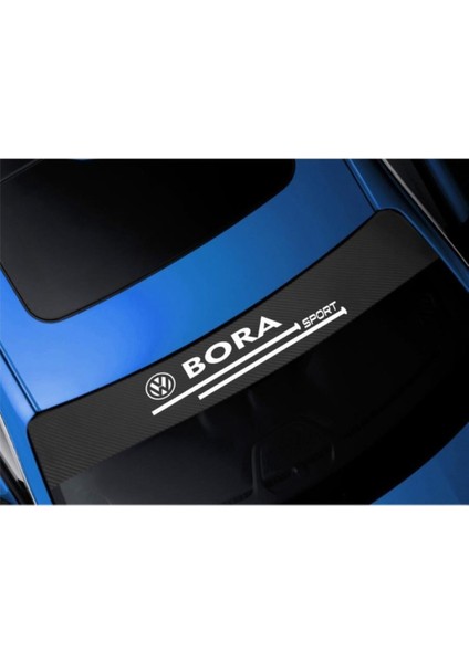 Volkswagen Bora Için Özel Yeni Uyumlu Aksesuar Oto Ön Cam Oto Özel Yeni Sticker Karbon fiyatları