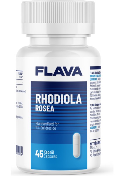 Rhodiola Rosea - 45 Kapsül