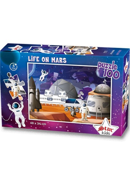 1101322 100LÜK Puzzle Marsta Yaşam