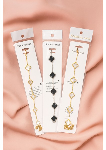 Yonca Detay Paslanmaz Çelik Zarif Bileklik fiyatları