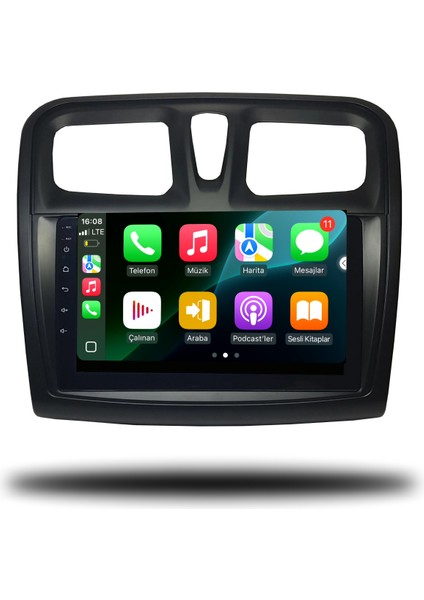 Caros Renault Symbol 2013-2021 Android Multimedya 4gb Ram 64GB Hafıza modelleri