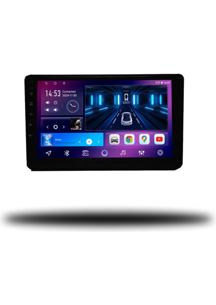 Caros Fiat Ducato 2007-2011 Uyumlu Android Multimedya 6gb Ram 128GB Hafıza