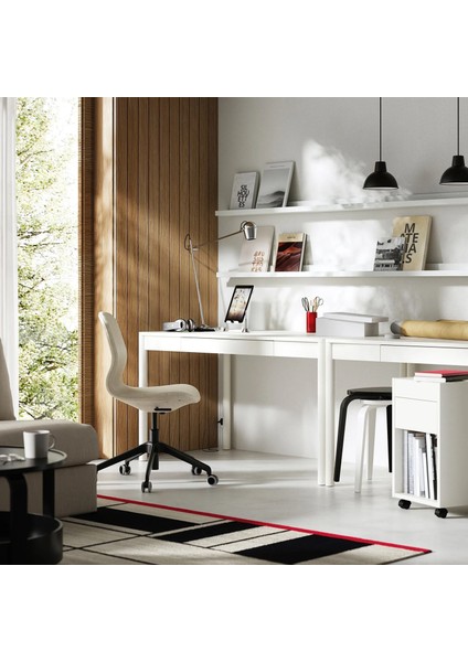 Tonstad Çalışma Masası Kırık Beyaz 140X75 cm indirimleri