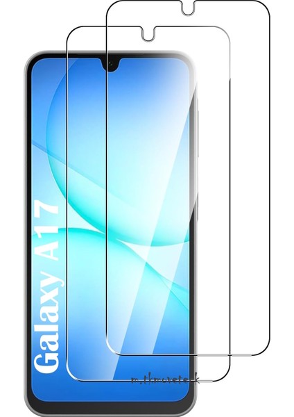 Samsung Galaxy A17 Ekran Koruyucu Kırılmaz Cam 9h Temperli Ekran Camı Şeffaf Passifik