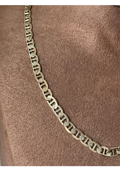 Kolye Xupıng Kalite Gurme Kuyumcu Işçiliği 14 K Renk Şık ve Kaliteli 45 cm indirimleri