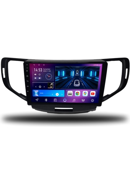 Caros Honda Accord 2013-2017 Uyumlu Android Multimedya 4gb Ram 64GB Hafıza