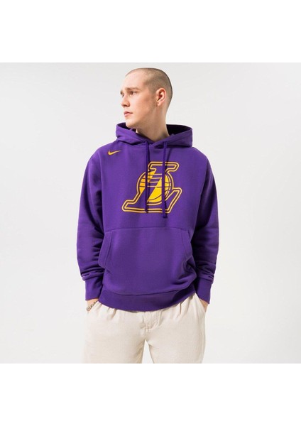 Los Angeles Lakers Fleece Pullover Essential Erkek Sweatshirt