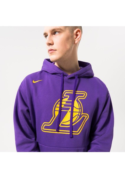 Los Angeles Lakers Fleece Pullover Essential Erkek Sweatshirt modelleri